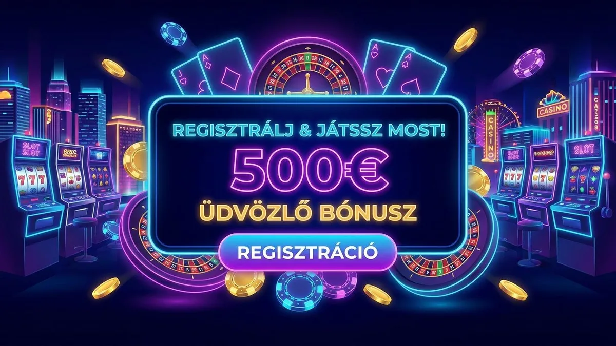 Regisztráció bónusszal